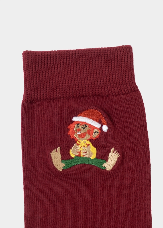 Socken  "Pumuck l- Weihnachtsedition"